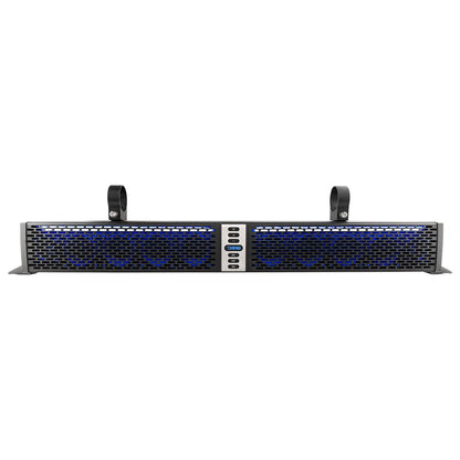 DS18 HYDRO SBAR35BT 35" Marine Water Resistant  Amplified With Bluetooth Sound Bar Speaker System RGB LED Lights 10 Speakers 800 Watts