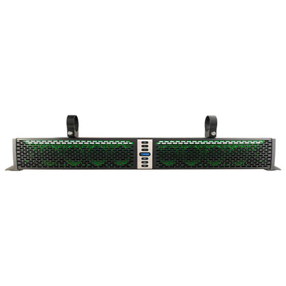 DS18 HYDRO SBAR35BT 35" Marine Water Resistant  Amplified With Bluetooth Sound Bar Speaker System RGB LED Lights 10 Speakers 800 Watts