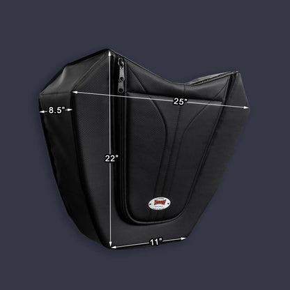 SDR Motorsports Can-Am Maverick X3 Hi-Bred Rear Bed Storage Bag Dimensions