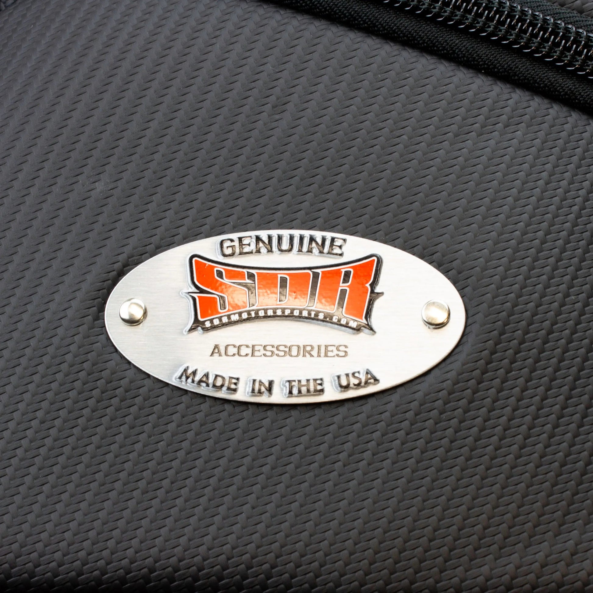 SDR Motorsports Polaris RZR Pro XP 4/Pro R 4/Turbo R 4 Front Hi-Bred Door Storage Bags Logo