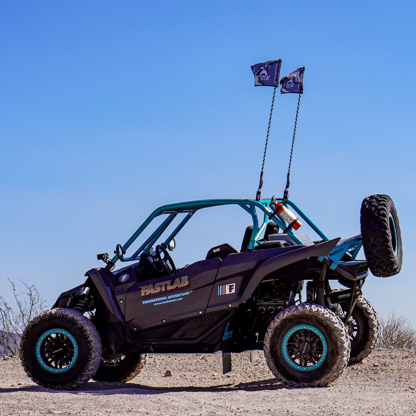 Yamaha YXZ Rear Spare Tire Carrier