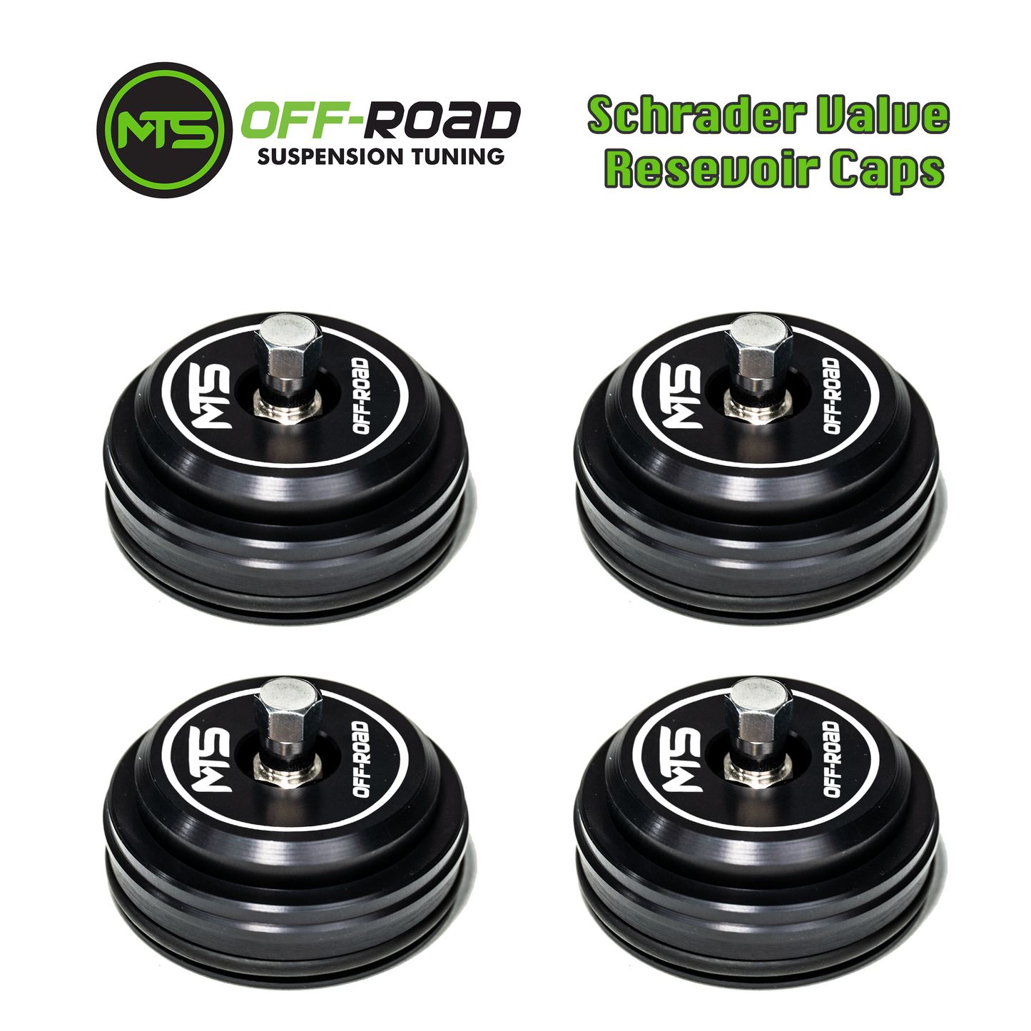 Schrader Valve Reservoir Caps (FOX Shocks) MTS Off-Road