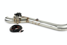 Polaris RZR Turbo Side Piece Header Pipe with Electronic Cutout