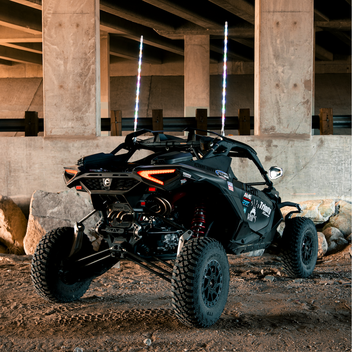 187 Chalk Line LED Whip (Single) | 5150 Whips