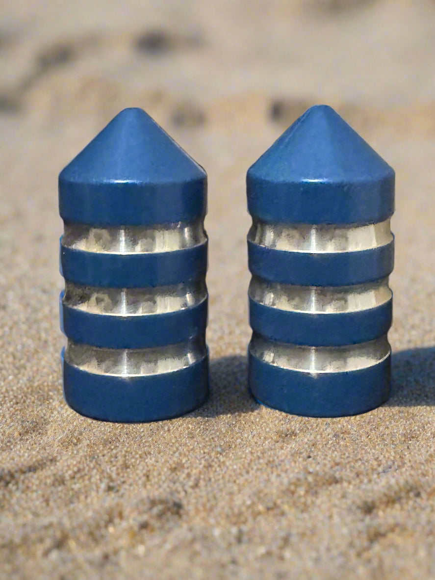 Marshin Whips Billet Magnetic Base Caps | Protective Dust Covers | Pair