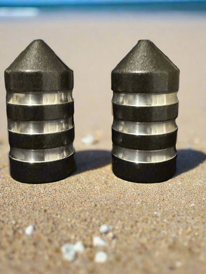 Marshin Whips Billet Magnetic Base Caps | Protective Dust Covers | Pair
