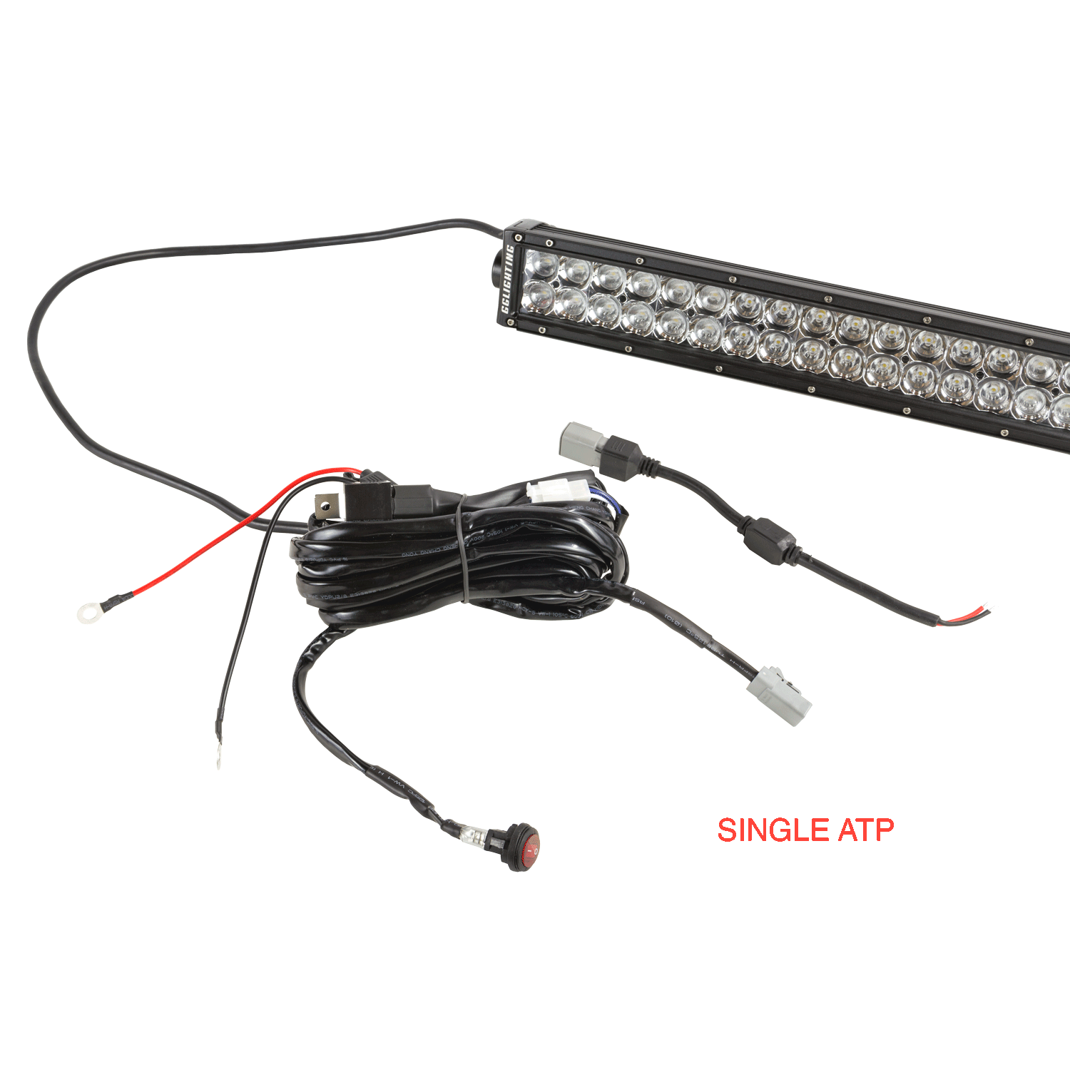 Single Offroad Light Relay Harness GGLighting