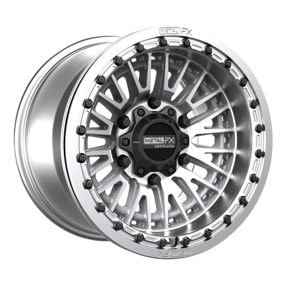 Slayer 6R UTV Beadlock Wheel (Raw) Metal FX Offroad