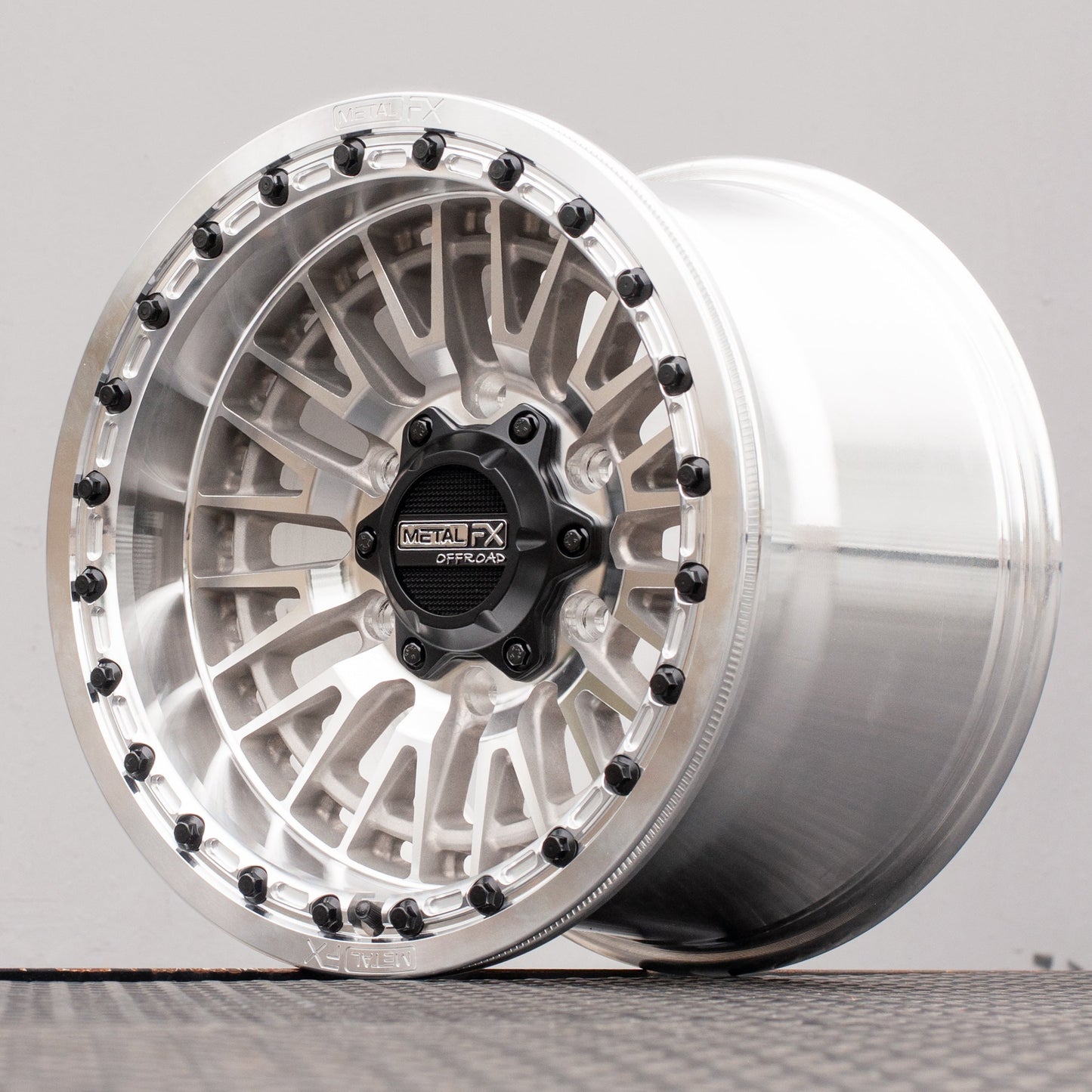 Slayer 6R UTV Beadlock Wheel (Raw) Metal FX Offroad