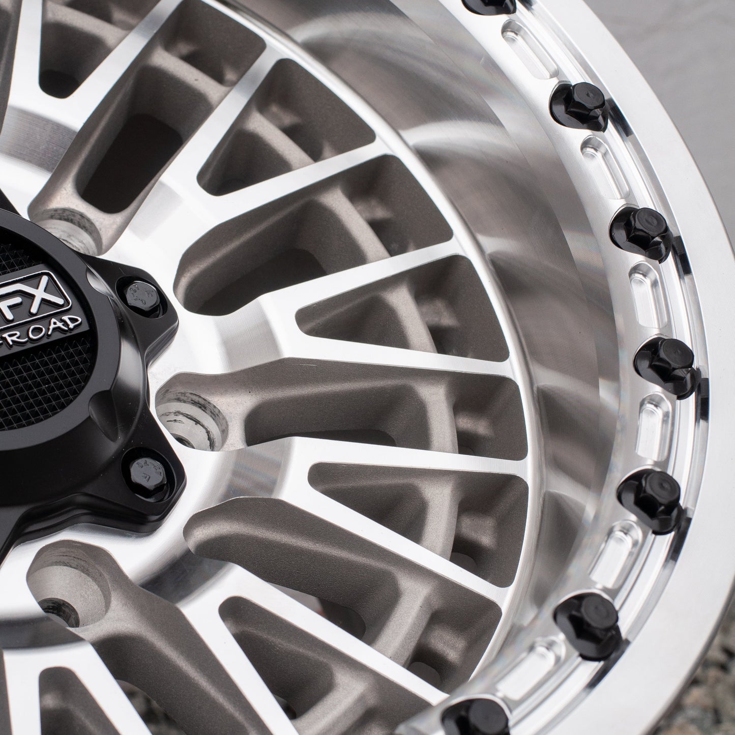 Slayer 6R UTV Beadlock Wheel (Raw) Metal FX Offroad