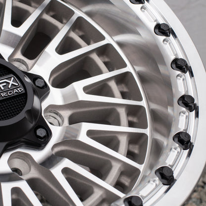 Slayer 6R UTV Beadlock Wheel (Raw) Metal FX Offroad