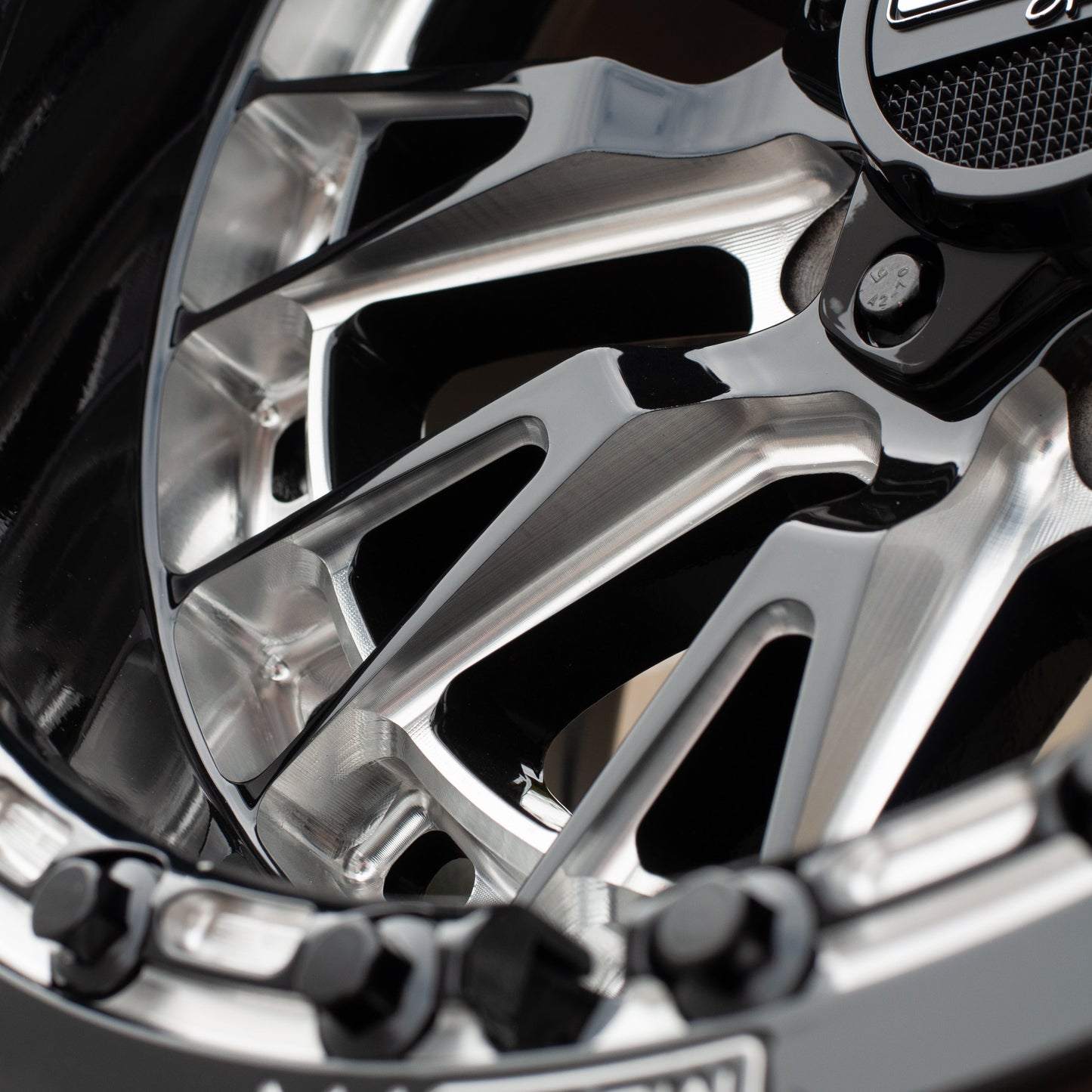 Slayer R UTV Beadlock Wheel (Gloss Black Contrast Cut) Metal FX Offroad