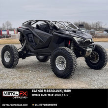 Slayer R UTV Beadlock Wheel (Raw) Metal FX Offroad