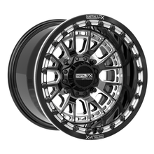 Slayer UTV Beadlock Wheel (Gloss Black Contrast Cut) Metal FX Offroad