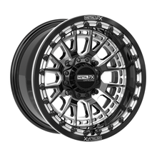 Slayer UTV Beadlock Wheel (Gloss Black Contrast Cut) Metal FX Offroad