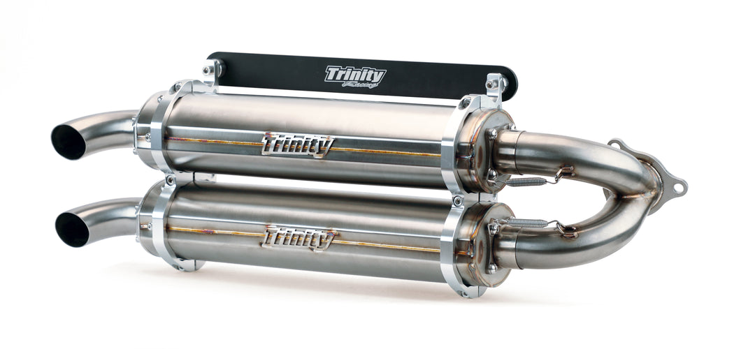 Polaris RZR XP Turbo / Turbo S Stainless Steel Slip-On Exhaust