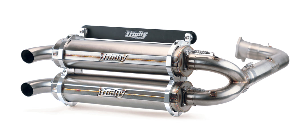 Polaris RZR XP Turbo / Turbo S Stainless Steel Full Exhaust