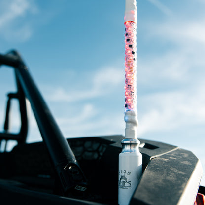 187 Chalk Line LED Whips (Pair) | 5150 Whips