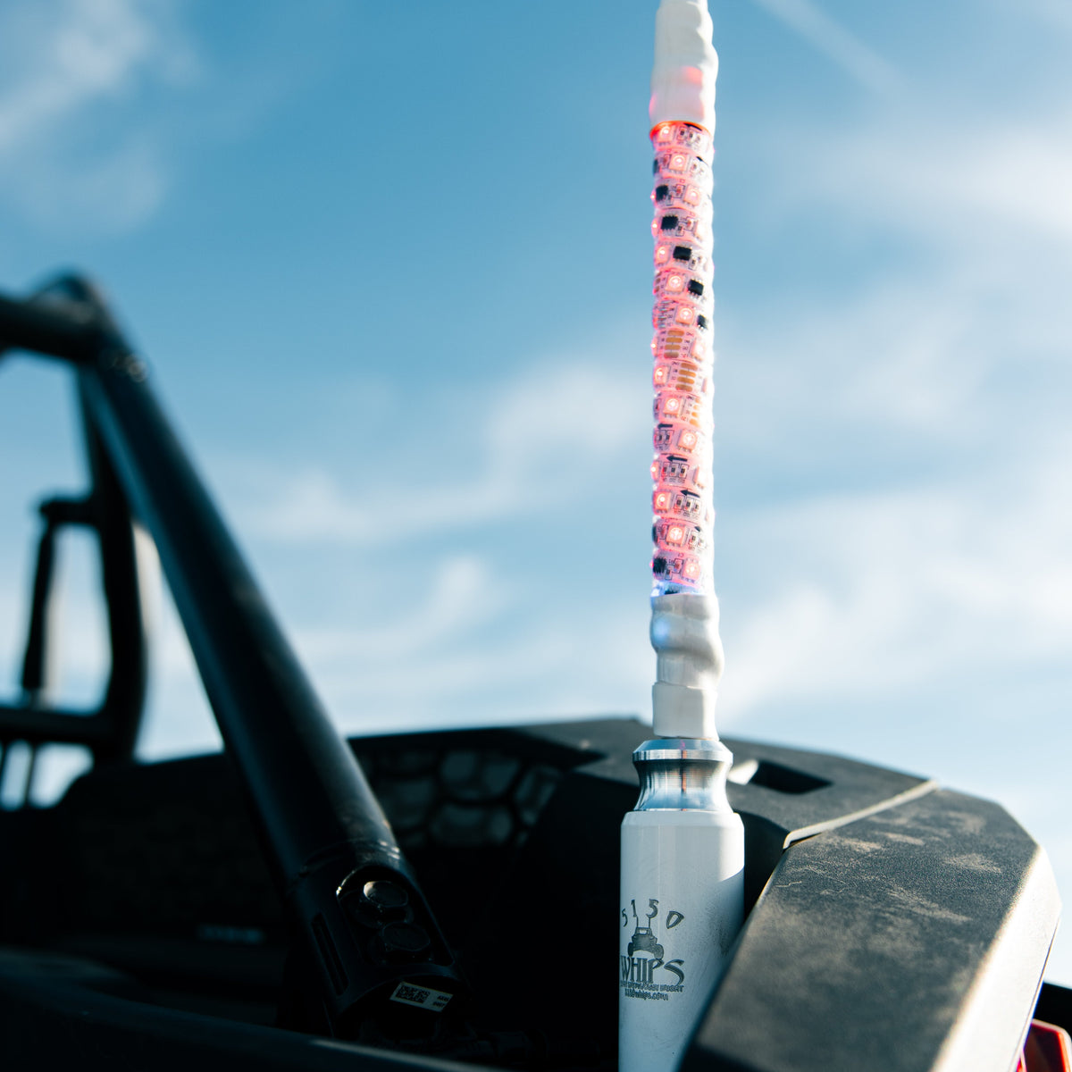 187 Chalk Line LED Whip (Single) | 5150 Whips
