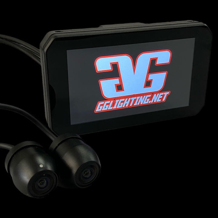 TrailVue Front and Rear Camera System with Carplay/Android Auto GGLighting