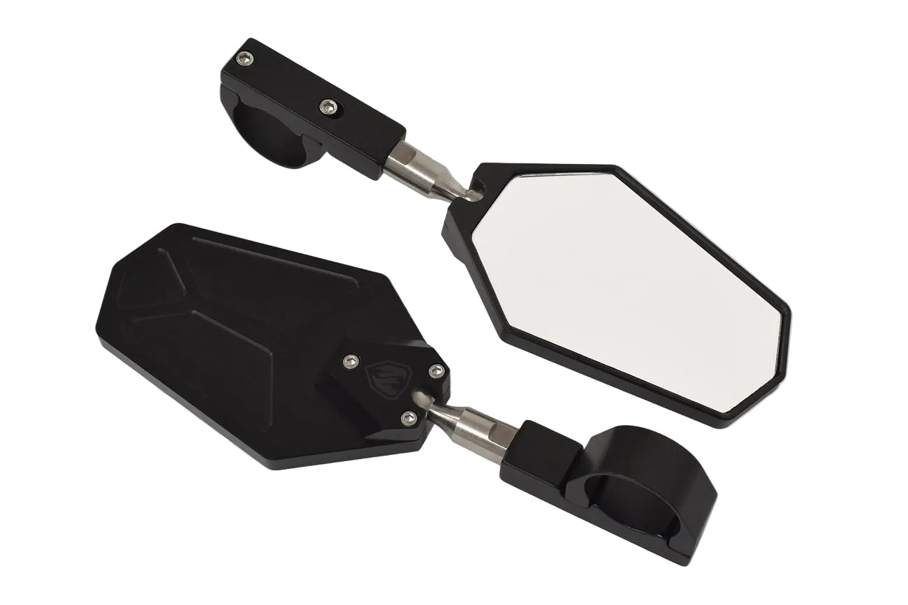 UTV Billet Convex Side Mirrors Moto Armor