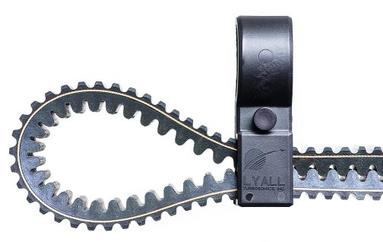 UTV SPARE BELT MOUNT BY DT RACING for easy spare belt storage on roll cages.