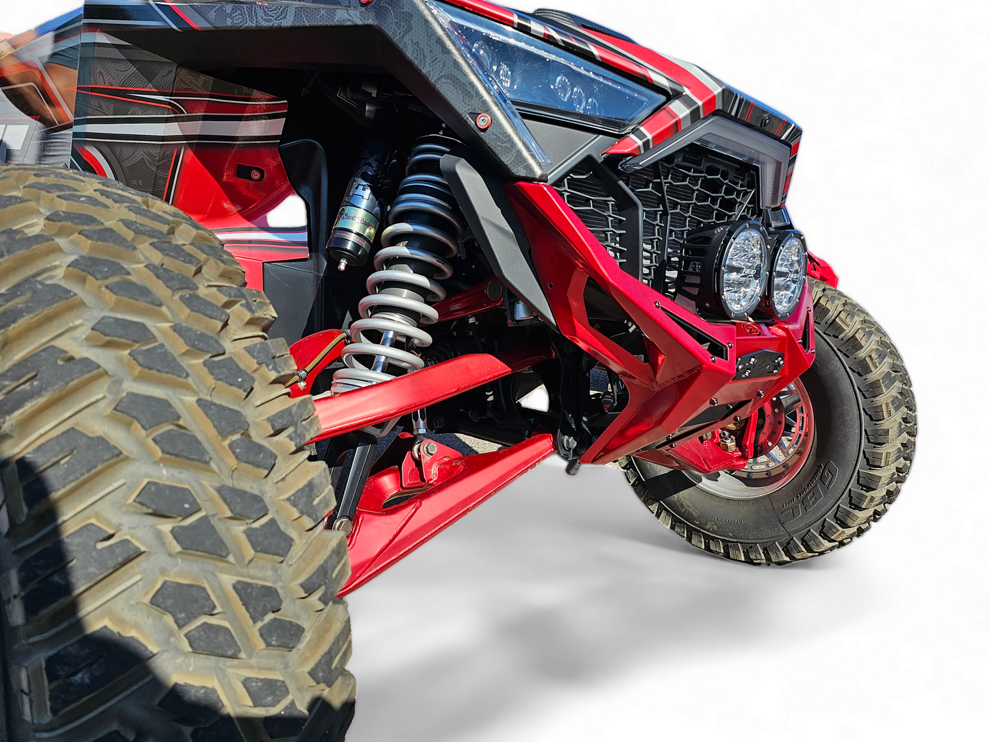 UTV Winch Fairlead Cover Plate (Black) Elektric Offroad
