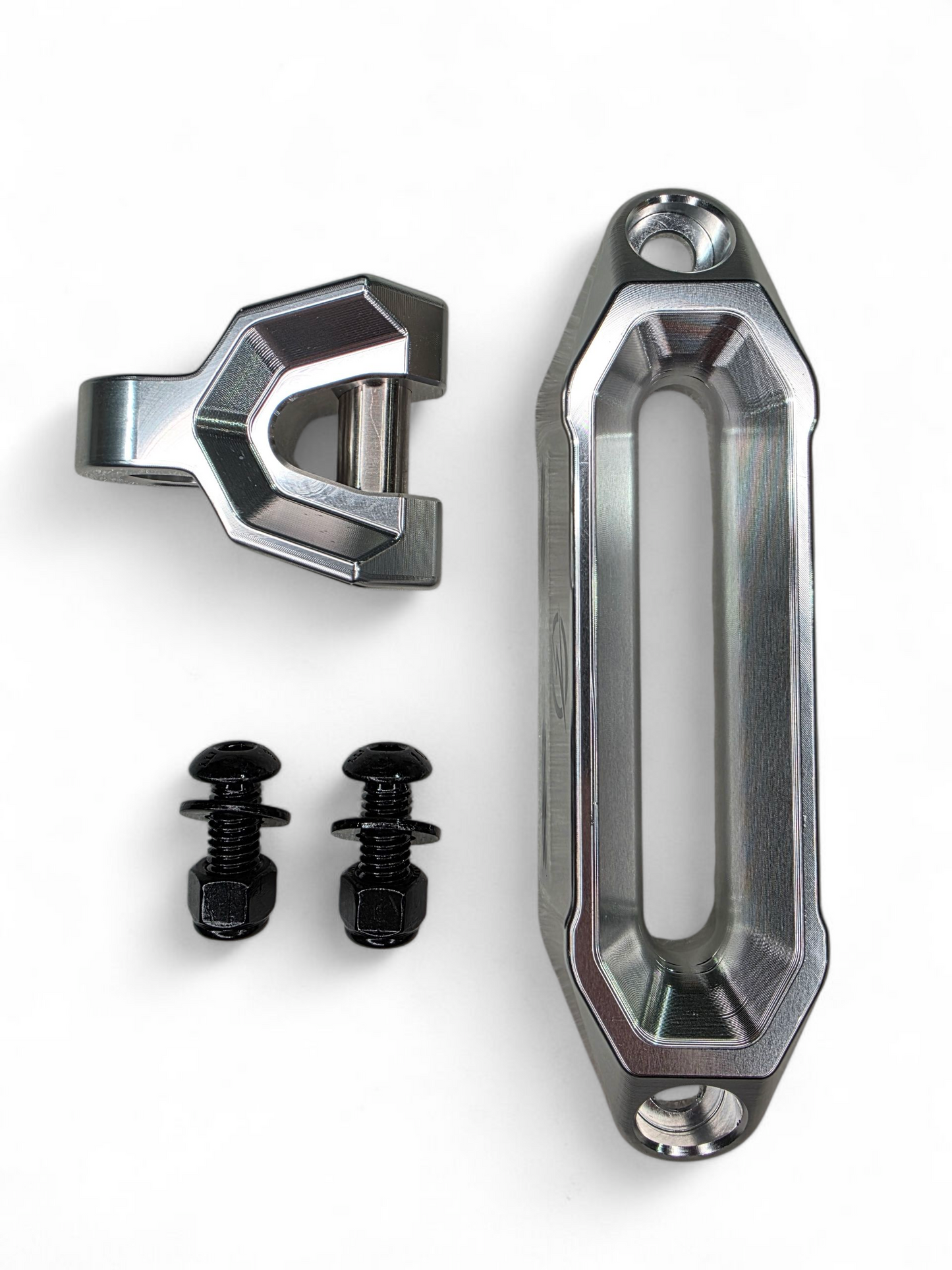 UTV Winch Hawse Fairlead and Hook Combo (Clear) Elektric Offroad