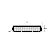 Dual Row LED Light bar 22 Inch