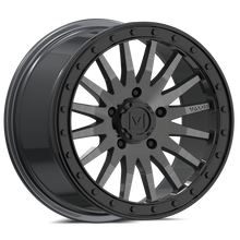 V06 UTV Brushed Gunmetal Beadlock Wheel (15x8 40mm 5x114.3) Valor Offroad