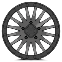 V06 UTV Brushed Gunmetal Beadlock Wheel (15x8 40mm 5x114.3) Valor Offroad