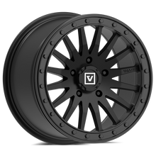 V06 UTV Satin Black Wheel (15x8 40mm 5x114.3) Valor Offroad