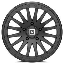 V06 UTV Satin Black Wheel (15x8 40mm 5x114.3) Valor Offroad
