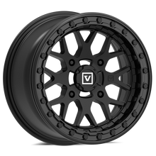 V07 UTV Satin Black Beadlock Wheel (15x7 25mm 4x137) Valor Offroad