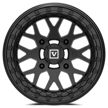 V07 UTV Satin Black Beadlock Wheel (15x7 25mm 4x137) Valor Offroad