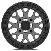 V07 UTV Satin Graphite Beadlock Wheel (15x7 25mm 4x156) Valor Offroad