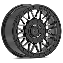 V08 UTV Dark Tint Beadlock Wheel (15x7 30mm 4x137/4x156) Valor Offroad