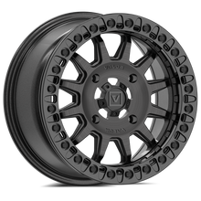 V09 UTV Brushed Charcoal Beadlock Wheel (15x7 40mm 4x156) Valor Offroad