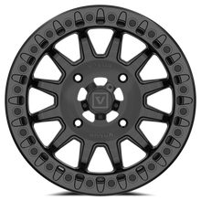 V09 UTV Brushed Charcoal Beadlock Wheel (15x7 40mm 4x156) Valor Offroad