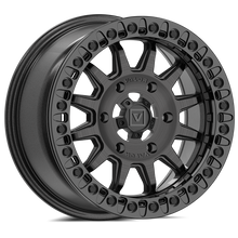 V09 UTV Brushed Charcoal Beadlock Wheel (15x7 40mm 6x139.7) Valor Offroad
