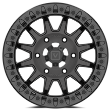 V09 UTV Brushed Charcoal Beadlock Wheel (15x7 40mm 6x139.7) Valor Offroad