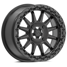 V09 UTV Brushed Charcoal Beadlock Wheel (17x8 40mm 4x156) Valor Offroad