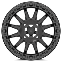 V09 UTV Brushed Charcoal Beadlock Wheel (17x8 40mm 4x156) Valor Offroad