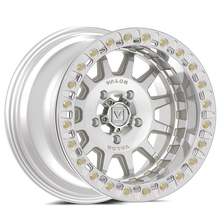 V09 UTV Raw Machined Beadlock Wheel (15x10 0mm 5x114.3) Valor Offroad