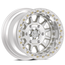 V09 UTV Raw Machined Beadlock Wheel (15x10 0mm 6x139.7) Valor Offroad