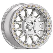 V09 UTV Raw Machined Beadlock Wheel (15x7 40mm 4x137) Valor Offroad