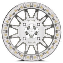 V09 UTV Raw Machined Beadlock Wheel (15x7 40mm 4x156) Valor Offroad