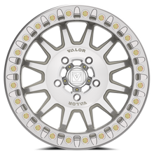 V09 UTV Raw Machined Beadlock Wheel (15x7 40mm 5x114.3) Valor Offroad