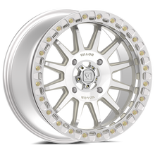 V09 UTV Raw Machined Beadlock Wheel (17x8 40mm 4x156) Valor Offroad