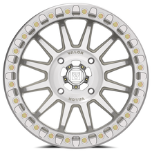 V09 UTV Raw Machined Beadlock Wheel (17x8 40mm 4x156) Valor Offroad